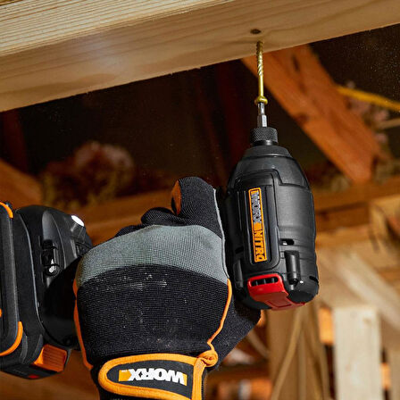 WORX WX265.9 20Volt 200Nm Kömürsüz Profesyonel Şarjlı Darbeli Tornavida (Akü Dahil Değildir)