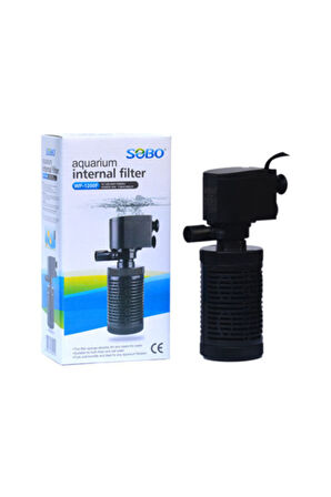 Sobo WP-1200F Akvaryum İç Filtre 650 L/H 15W