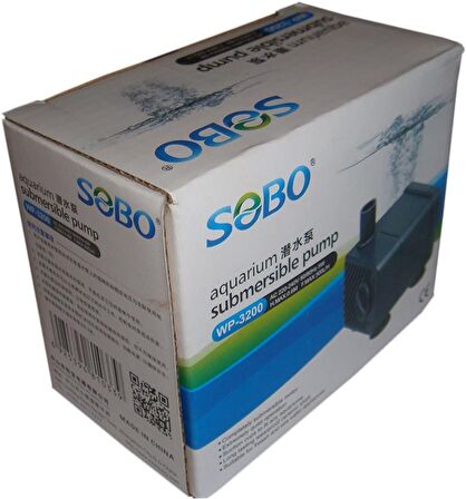 Sobo WP-3200 Akvaryum Kafa Motoru 5W 300 Lt/Saat