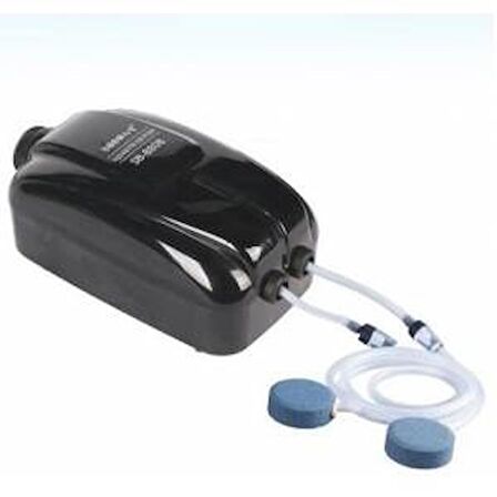 Sobo SB-8806 Çift Çıkışlı Hava Motoru, 2x5 Lt/Dakika