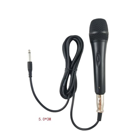 WellSound YL-898 Profesyonel Metal Mikrofon (3 Metre Kablo)