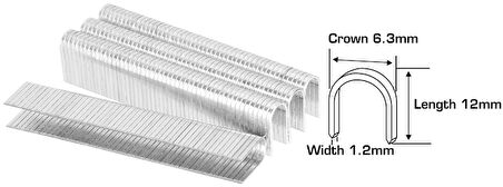 İNGCO U TİPİ ZIMBA TELİ 10MM 1000PCS (STS0412)