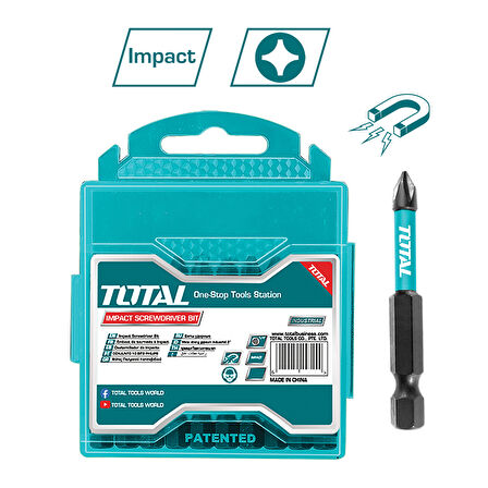 Darbeli 50MM PH2 Bits Ucu