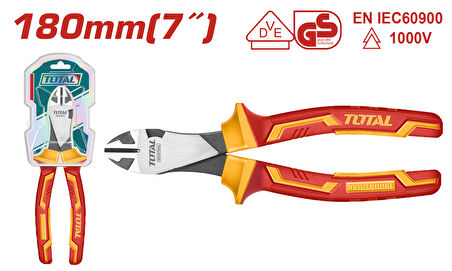 TOTAL VDE İZOLELİ YAN KESKİ 180MM THTIP2571