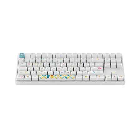 AKKO Doraemon Rainbow 5087s TKL RGB Mekanik Gaming Klavye