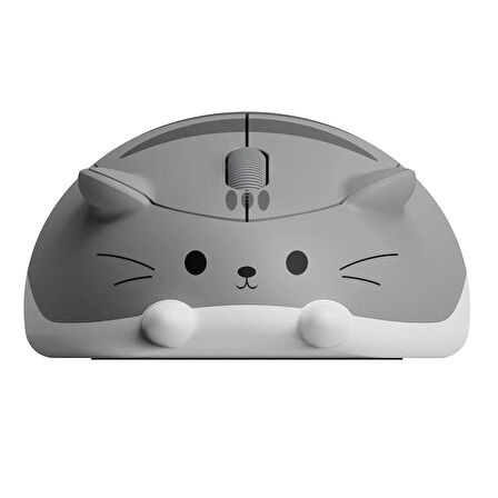 AKKO x Waigua Cat Grey Mimo Kablosuz Simetrik Mouse