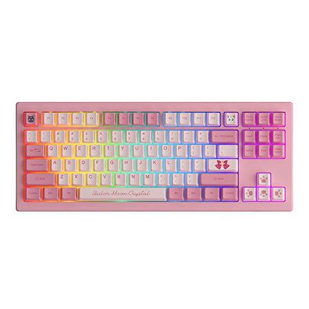 AKKO Sailor Moon Crystal 5087B V2 TKL RGB Kablosuz Hotswap Mekanik Gaming Klavye