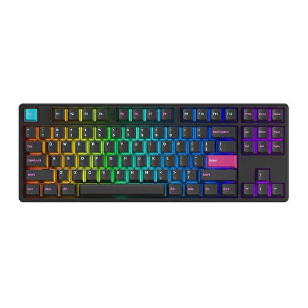 AKKO 5087S QMK Midnight TKL RGB Hotswap Mekanik Gaming Klavye