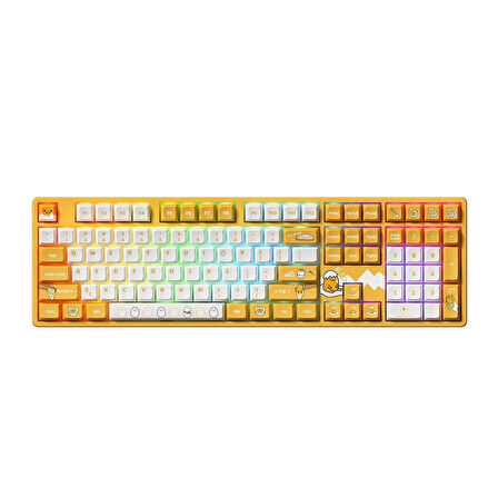 AKKO Gudetama 5108 SE RGB Kablosuz Hotswap Mekanik Gaming Klavye