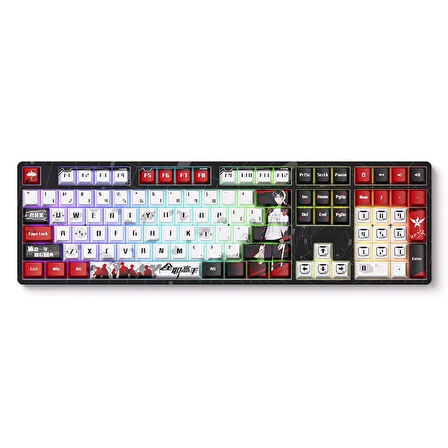 AKKO The King’s Avatar 5108B Plus – Ye Xiu RGB Kablosuz Hotswap Mekanik Gaming Klavye