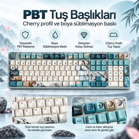 AKKO Joy of Life 5108S SE RGB Hotswap Mekanik Gaming Klavye