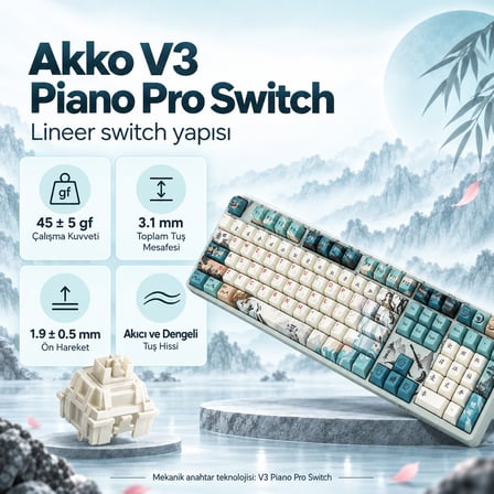 AKKO Joy of Life 5108S SE RGB Hotswap Mekanik Gaming Klavye