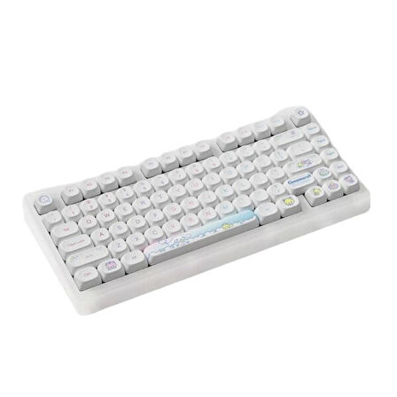 AKKO x Cinnamoroll ACR TOP75B Özel Seri V3 Piano Pro Switch RGB Kablosuz Hotswap Mekanik Gaming Klavye