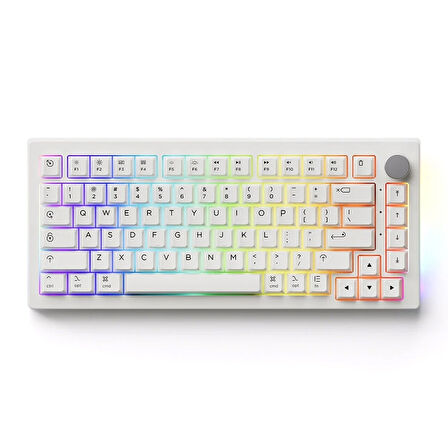 AKKO 5075B Plus Air RGB Kablosuz Hotswap Mac Uyumlu Mekanik Gaming Klavye