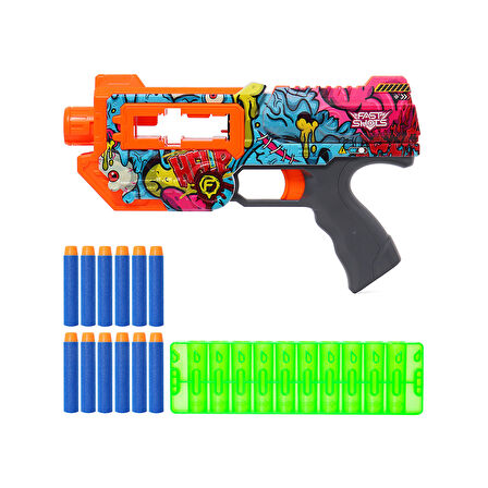 Mega 12'li Dart Atan Desenli Tabanca