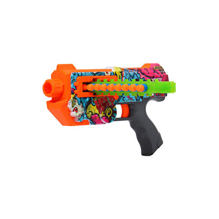 Mega 12'li Dart Atan Desenli Tabanca