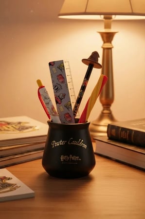 Harry Potter Lisanslı Kırtasiye Seti – Kazan Kalemlikli & Özel Tasarım