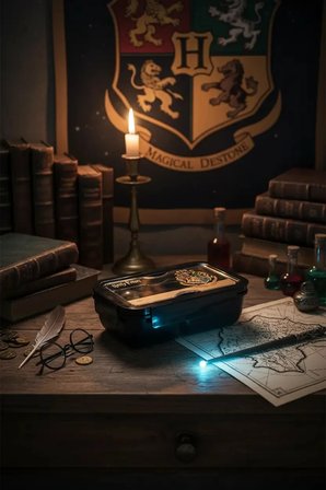 Harry Potter Lisanslı Yiyecek Kutusu & Yiyecek Çantası Seti