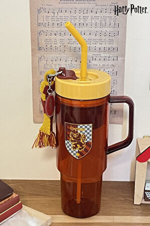 Harry Potter Lisanslı Kulplu Plastik Şişe 1250ml Gryffindor