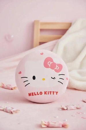 Sanrio Lisanslı Hello Kitty Hafızalı Şekerleme Yastığı – Visco PU Dolgulu Boyun Destekli Yumuşak Uyku ve Dekoratif Yastık 40 Cm