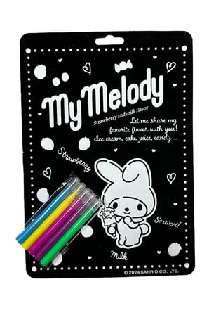 Sanrio Lisanslı My Melody Boyama Seti – Renkli Kalem İçerikli ve Koleksiyonluk Kart Tasarımlı Çocuk Aktivite Seti 27 Cm