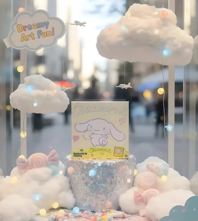 Sanrio Lisanslı Hello Kitty ve Arkadaşları Numaralı Yağlıboya Tablo Seti – Çam Çerçeveli Tuval ve Akrilik Boya İçerikli Hobi Seti 20x20 Cm