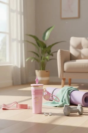 Barbie Lisanslı Pipetli Çelik Matara – Şık Hediye Setli Sızdırmaz Tasarım 800 ML