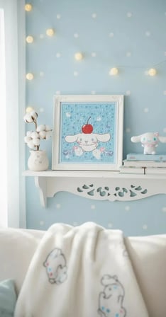 Sanrio Lisanslı Cinnamoroll Elmas Mozaik Puzzle 20 Cm – Yaz Plajı Koleksiyonu