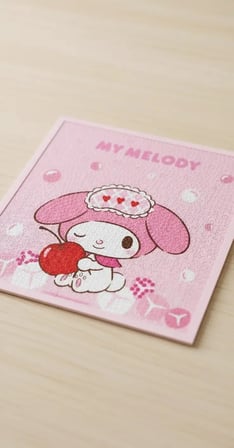 Sanrio Lisanslı My Melody Elmas Mozaik Puzzle 20 Cm – Yaz Plajı Koleksiyonu