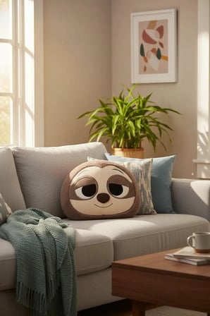 Disney Zootropolis Lisanslı Flash Yastık 45 Cm – Yumuşak Dekoratif Tasarım
