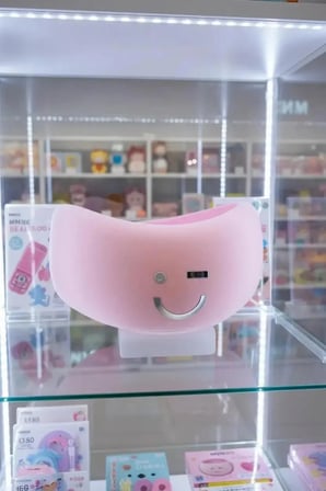 Miniso Lisanslı Hafızalı Köpüklü Ergonomik Boyun Destek Yastığı Pembe – Seyahat Yastığı