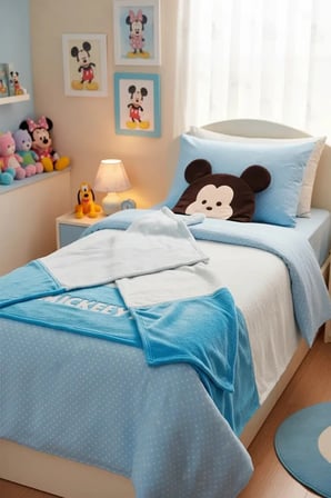 Disney Mickey Mouse Lisanslı Kapüşonlu Battaniye – Ultra Yumuşak Giyilebilir Battaniye 90X140 Cm