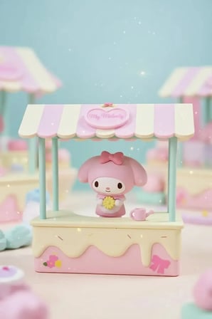Sanrio Lisanslı Tatlı Market Serisi Dekoratif Masa Lambası – My Melody