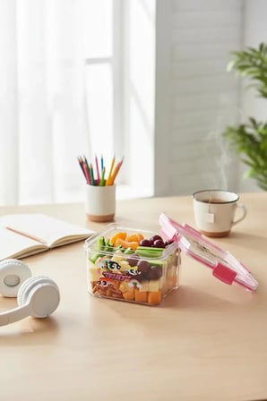 Powerpuff Girls Lisanslı Küçük Yemek Kabı Sızdırmaz Kapak 700 ML 11,5 Cm