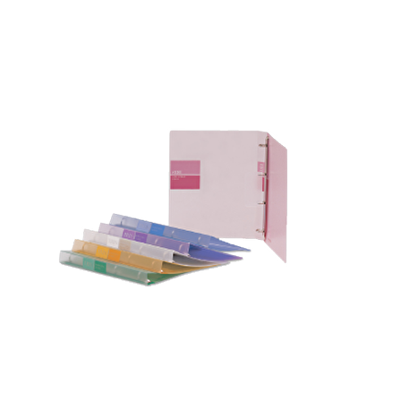 Comix Şeffaf 4 Halkalı Klasör A193-4