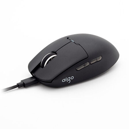 AIGO GM80 PLUS 12000 DPI Siyah Kablosuz Gaming Mouse
