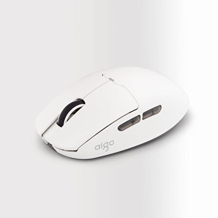 AIGO GM80 PRO 26000 DPI Beyaz Kablosuz Gaming Mouse