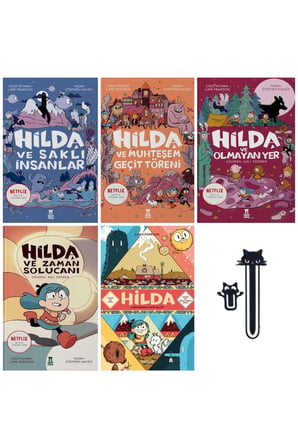Hilda - Stephen Davies (5 Kitap) +2 Ayracı