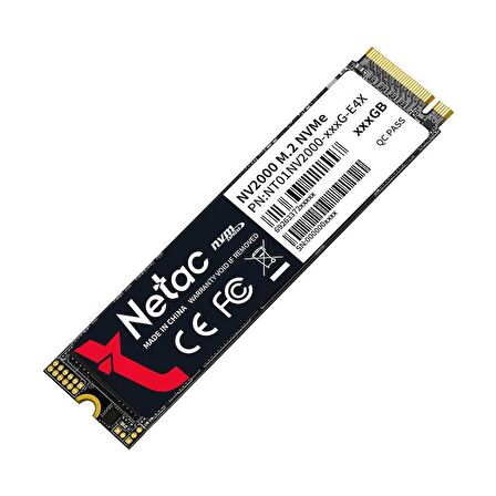 Netac NV2000 PCIe Gen 3x4 256 GB SSD