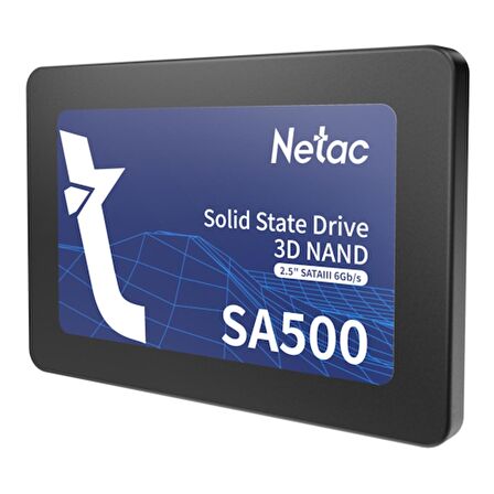 Netac NT01SA500-256-S3X Sata 3.0 256 GB SSD