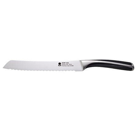 MasterPro BGMP-4433 Paslanmaz Çelik Ekmek Bıçağı 20 cm