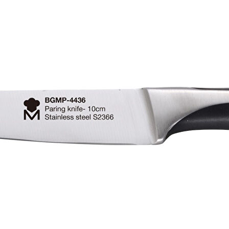 MasterPro BGMP-4436  Paslanmaz Çelik Soyma Bıçağı 10 cm