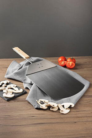 MasterPro BGMP-4871 Paslanmaz Çelik Pizza Küreği 57,8x24,2x3,4 cm