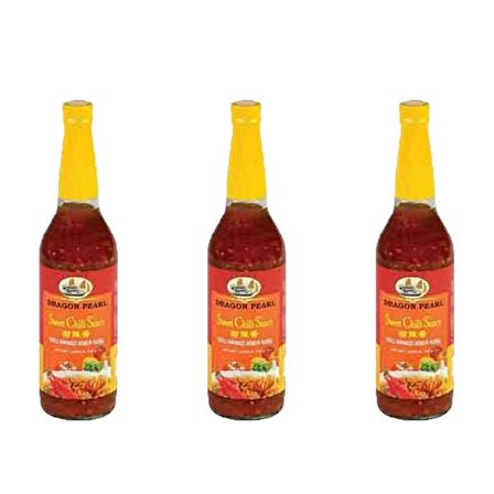 Dragon Pearl Sweet Chilli Sos 700 Gr 3 Adet