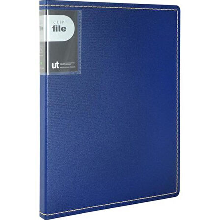 Shuter U1031 Sıkıştırmalı Dosya A4 Tek Mekanizmalı Mavi KOD:U1031