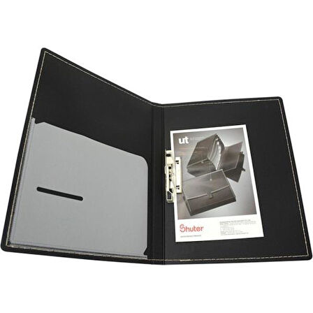 Shuter U1031 Sıkıştırmalı Dosya A4 Tek Mekanizmalı Mavi KOD:U1031