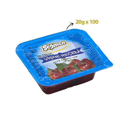 Seğmen Vişne Reçeli Piknik 100 x 20 G