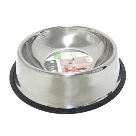 Nunbell Kedi Köpek Çelik Mama Kabı 34 Cm