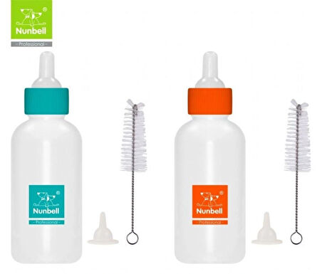 Nunbell Kedi Köpek Biberon Seti 100 ml