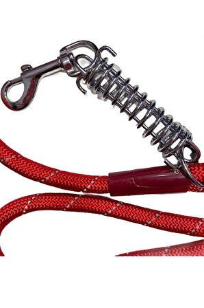 Nunbell Renkli Fitil Köpek Gezdirme Yaylı 12mm*120cm